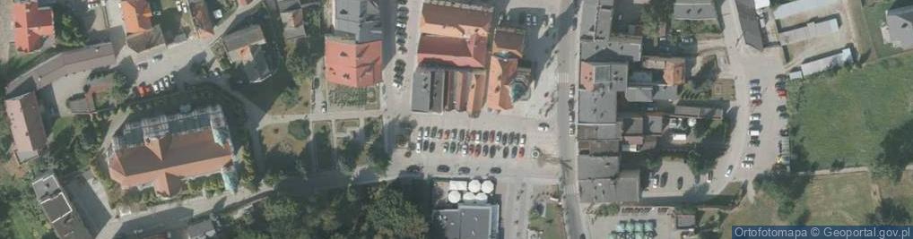 Zdjęcie satelitarne Stacja ładowania pojazdów