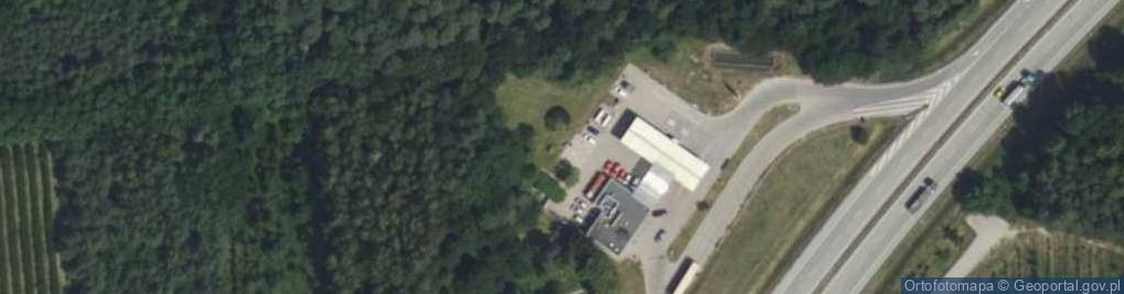 Zdjęcie satelitarne Stacja ładowania pojazdów
