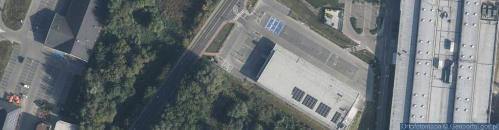 Zdjęcie satelitarne Stacja ładowania pojazdów