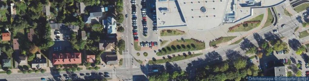 Zdjęcie satelitarne Stacja ładowania pojazdów