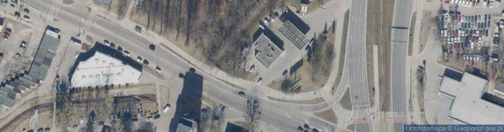 Zdjęcie satelitarne Stacja ładowania pojazdów