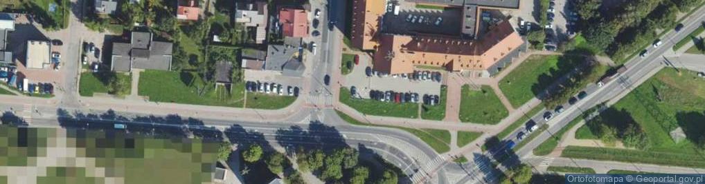 Zdjęcie satelitarne Stacja ładowania pojazdów