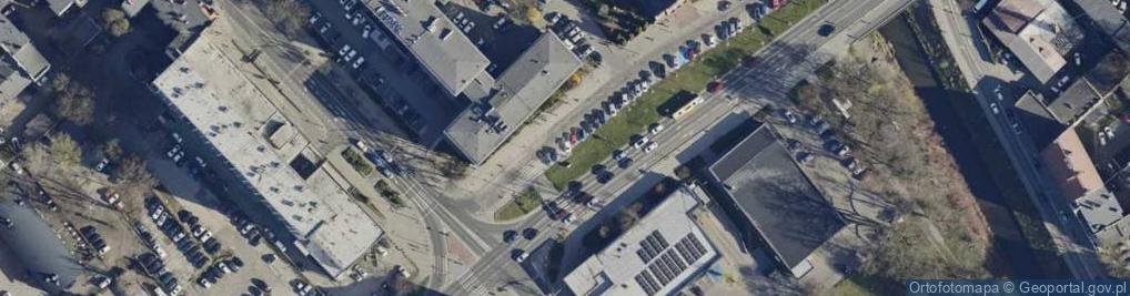Zdjęcie satelitarne Stacja ładowania pojazdów