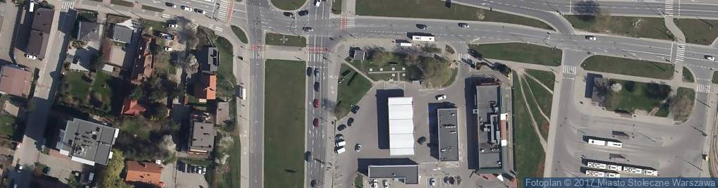 Zdjęcie satelitarne Stacja ładowania pojazdów