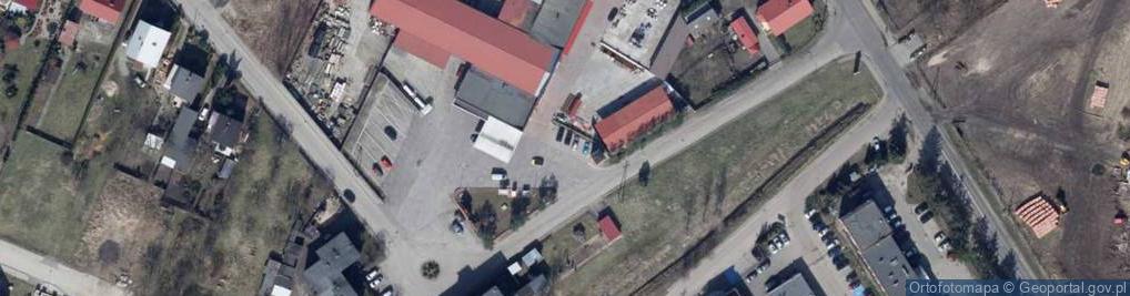Zdjęcie satelitarne Antczak Sp.j. Zakład Budowlany Stacja Paliw