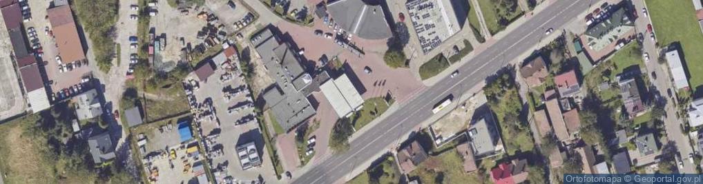 Zdjęcie satelitarne BDG stacja paliw
