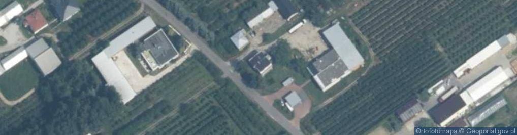 Zdjęcie satelitarne Bedyński S. Stacja paliw