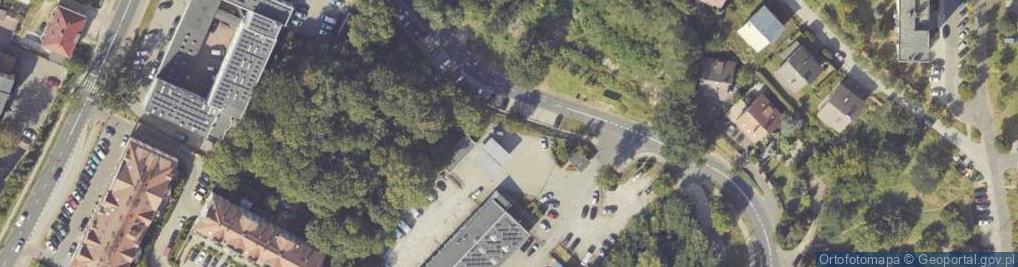 Zdjęcie satelitarne Centrum Usług Logistycznych KWP