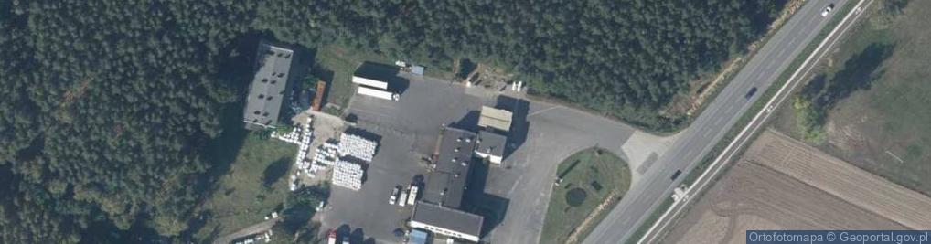 Zdjęcie satelitarne CPiR - Centrum Paliw i Rozpuszczalników