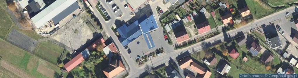 Zdjęcie satelitarne Gród
