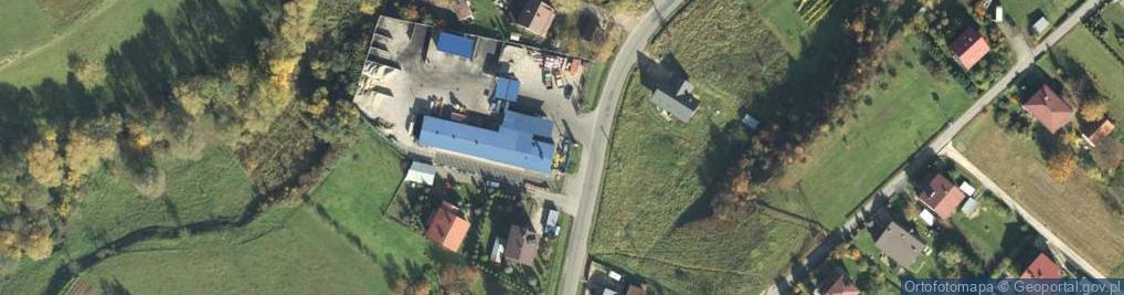 Zdjęcie satelitarne Gród