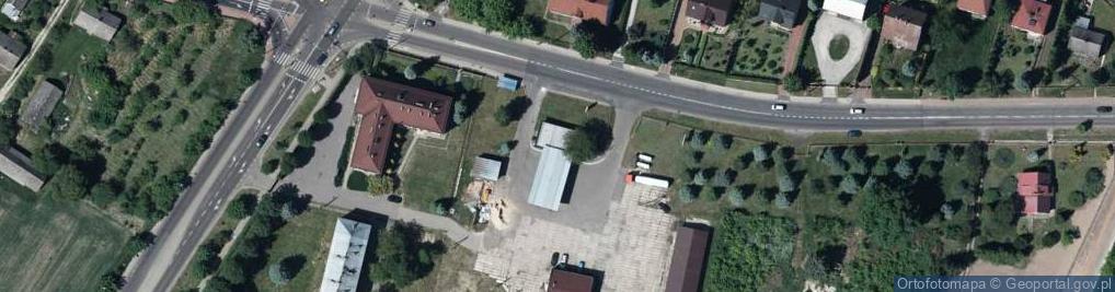 Zdjęcie satelitarne Heksan sp.j. Stacja paliw. Pasim K., Pączek H. i Wspólnicy