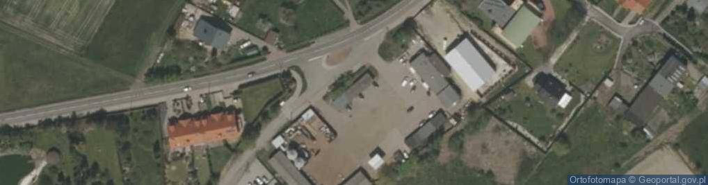 Zdjęcie satelitarne Margo Stacja Paliw Maria Górska