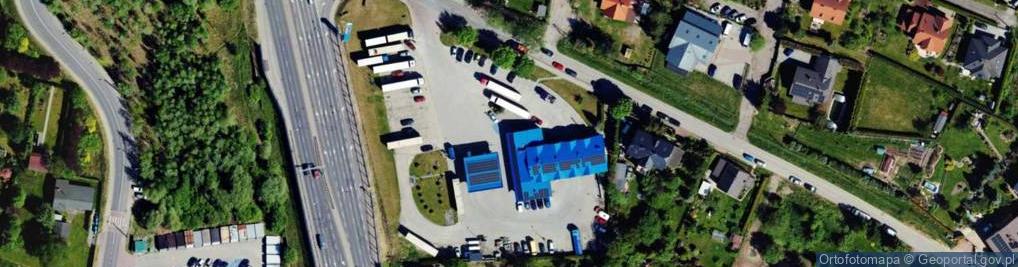 Zdjęcie satelitarne Na Skarpie Łukasik Sp.J.