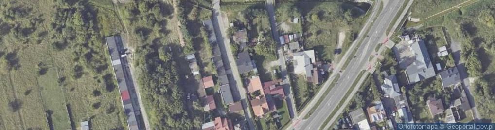 Zdjęcie satelitarne Okręgowa Dyrekcja CPN w Kielcach Stacja Benzynowa nr 805 J Stachowicz