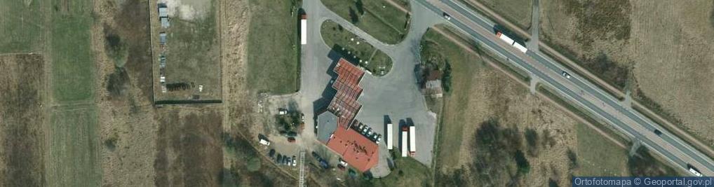 Zdjęcie satelitarne OMEGA Pilzno Paliwa