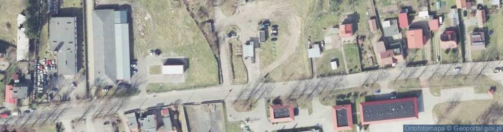 Zdjęcie satelitarne PKS - Stacja Paliw