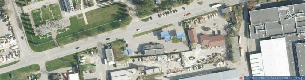 Zdjęcie satelitarne PPHU CHRÓST-OIL, stacja paliw Sodalit-Paliwa
