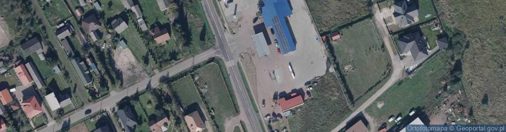 Zdjęcie satelitarne Prywatna stacja paliw