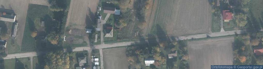 Zdjęcie satelitarne Przeds Handl West East Stacja Paliw Tadeusz Kolasa Andrzej Szlonzak