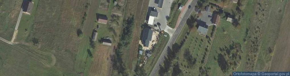 Zdjęcie satelitarne Przedsiębiorstwo Handlowo Usługowe Dynamik Krzysztof Suchonos Stacja Paliw w Sawinie