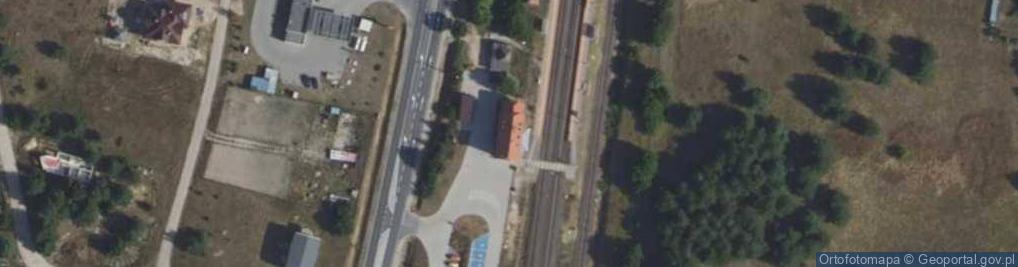 Zdjęcie satelitarne Przedsiębiorstwo Handlowo Usługowe Stan-Pol Stacja Paliw Mariusz Jaszyk