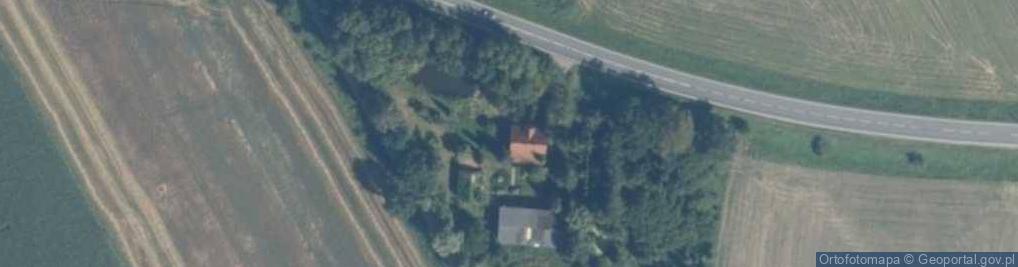 Zdjęcie satelitarne Przedsiębiorstwo Usługowo Handlowe Brylant Stacja Paliw