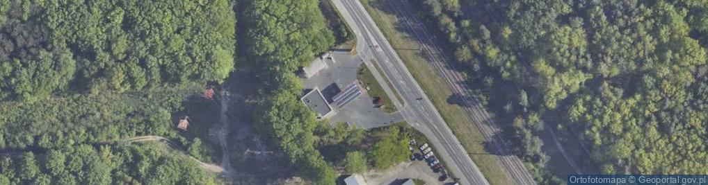Zdjęcie satelitarne RIA stacja paliw