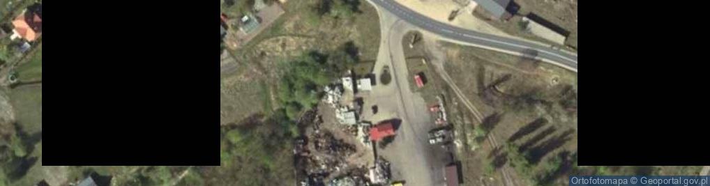 Zdjęcie satelitarne Stacja benzynowa