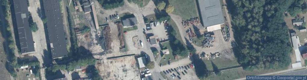 Zdjęcie satelitarne Stacja Paliw Drawski Młyn