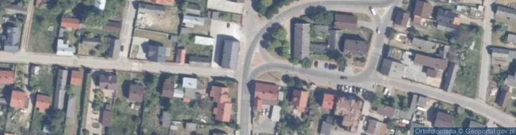 Zdjęcie satelitarne Stacja Paliw Gowarczów Balcerak Halina Pejska Daniela
