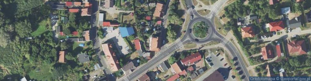 Zdjęcie satelitarne Stacja Paliw Handel Art Spożywczymi i Przemysłowymi