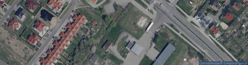 Zdjęcie satelitarne Stacja Paliw Lubań DARKON