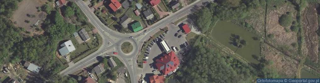 Zdjęcie satelitarne Stacja Paliw, Myjnia, Sklep Groszek
