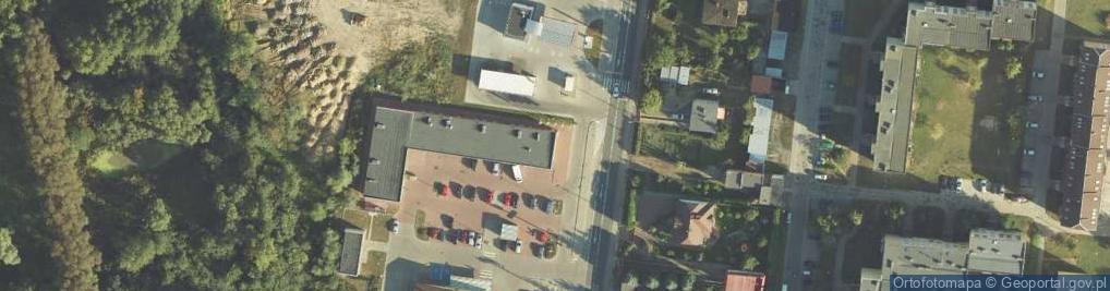 Zdjęcie satelitarne Stacja paliw ORLE Mont-Bud
