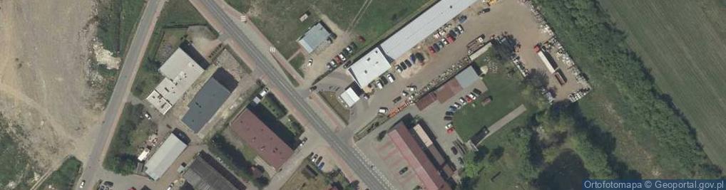 Zdjęcie satelitarne Stacja Paliw -Składnica Rolnik