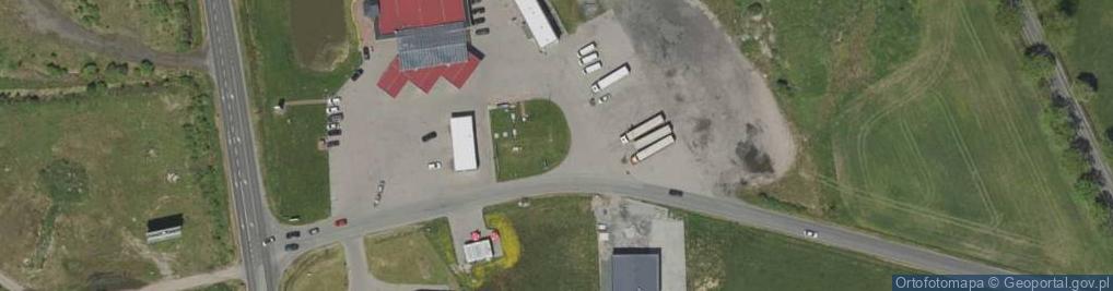 Zdjęcie satelitarne Stacja Paliw SOMBIN DKV, UTA, Prysznic dla kier