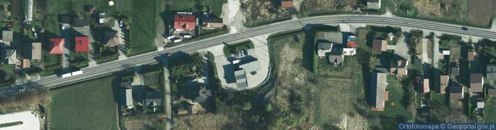 Zdjęcie satelitarne Stacja Paliw Trzebol