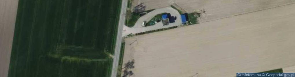 Zdjęcie satelitarne Stacja paliw
