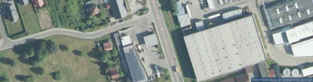 Zdjęcie satelitarne Stacja paliw