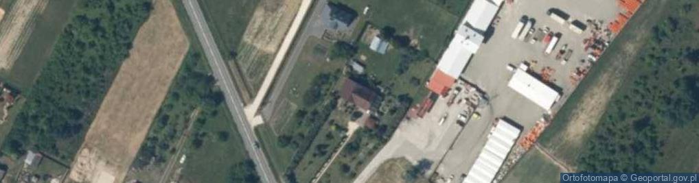 Zdjęcie satelitarne Stacja paliw