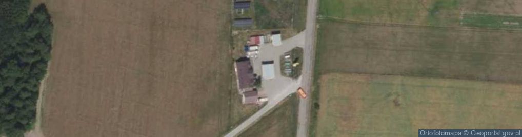Zdjęcie satelitarne Stacja paliw