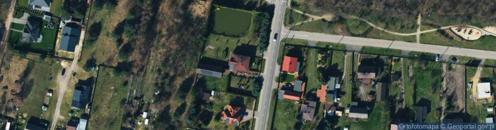 Zdjęcie satelitarne Stacja paliw