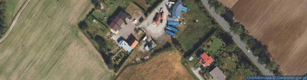 Zdjęcie satelitarne Stacja paliw