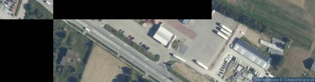 Zdjęcie satelitarne Stacja paliw