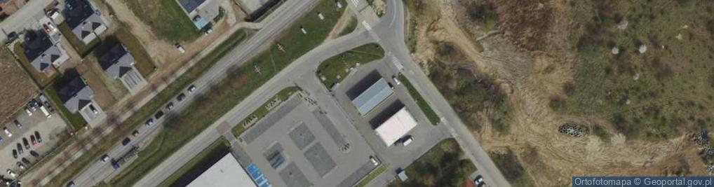Zdjęcie satelitarne Stacja Paliw