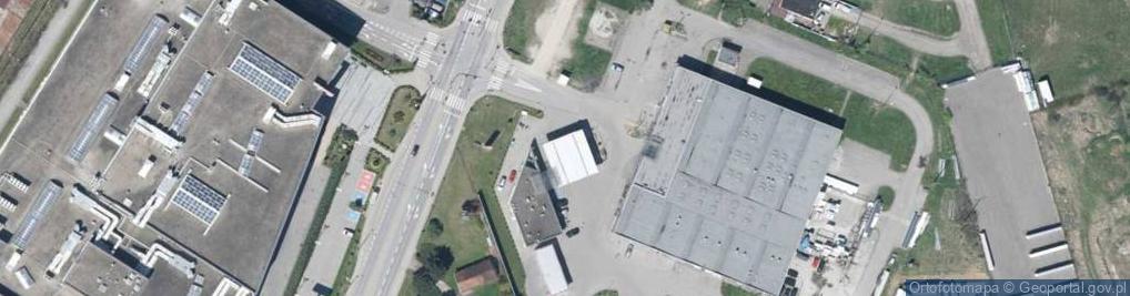Zdjęcie satelitarne VALDI - Stacja paliw