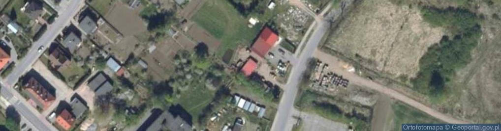 Zdjęcie satelitarne Zbigniew Kaźmierczak Stacja Paliw i Mechanika Pojazdowa