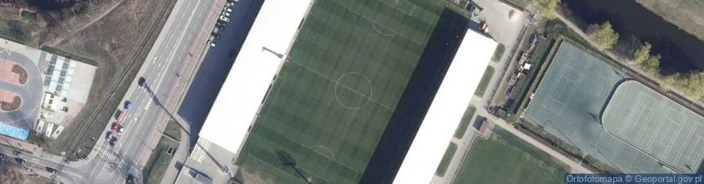 Zdjęcie satelitarne Miejski Stadion Piłkarski im. Sebastiana Karpiniuka