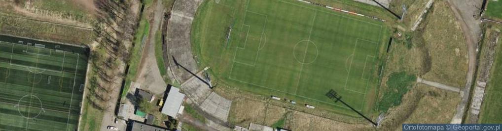 Zdjęcie satelitarne Stadion im. Edwarda Szymkowiaka